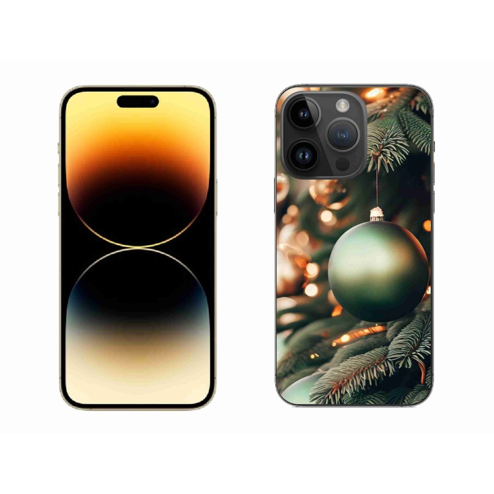 Gél borítás mmCase iPhone 14 Pro Max készülékhez - karácsonyi dekorációk 1