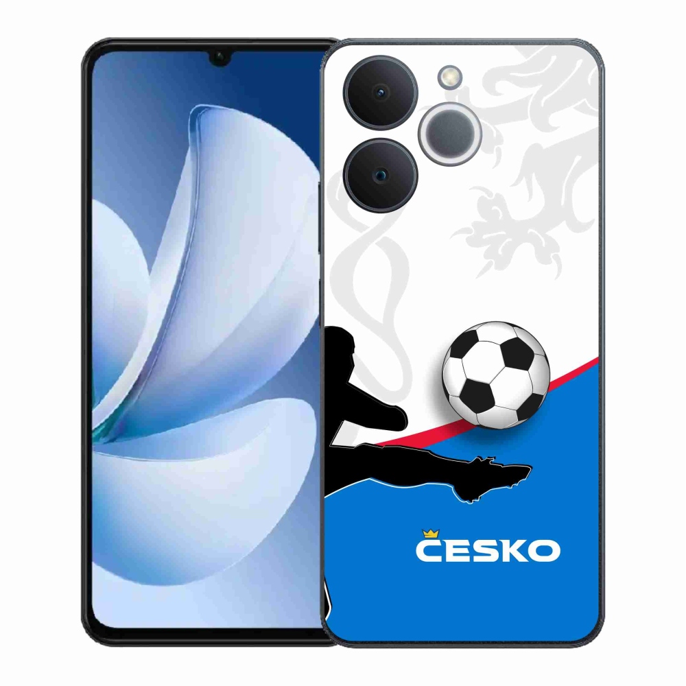 Gél borítás mmCase for Realme Note 70T - foci Csehország 3