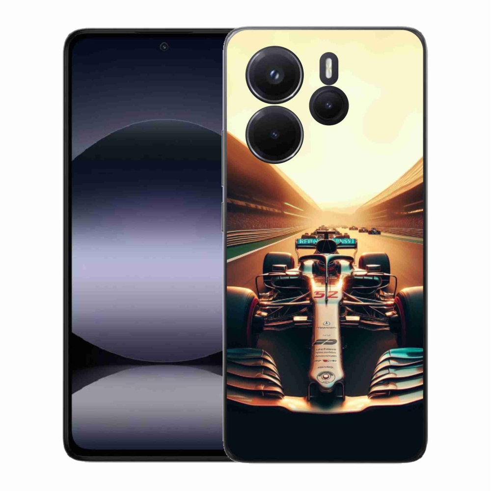 Gél borítás mmCase a Xiaomi Redmi Note 14-hez - formula 1