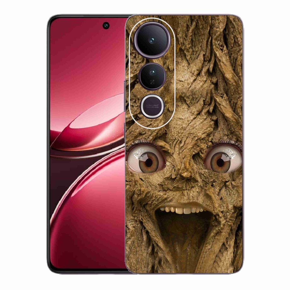 Gélburkolat mmCase a Vivo V50 Lite 4G/5G-n - boldog fa szemekkel