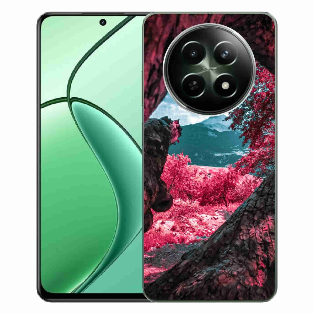 Zselés borítás mmCase a Realme 12 5G/12x 5G készülékhez - hegyi kilátás