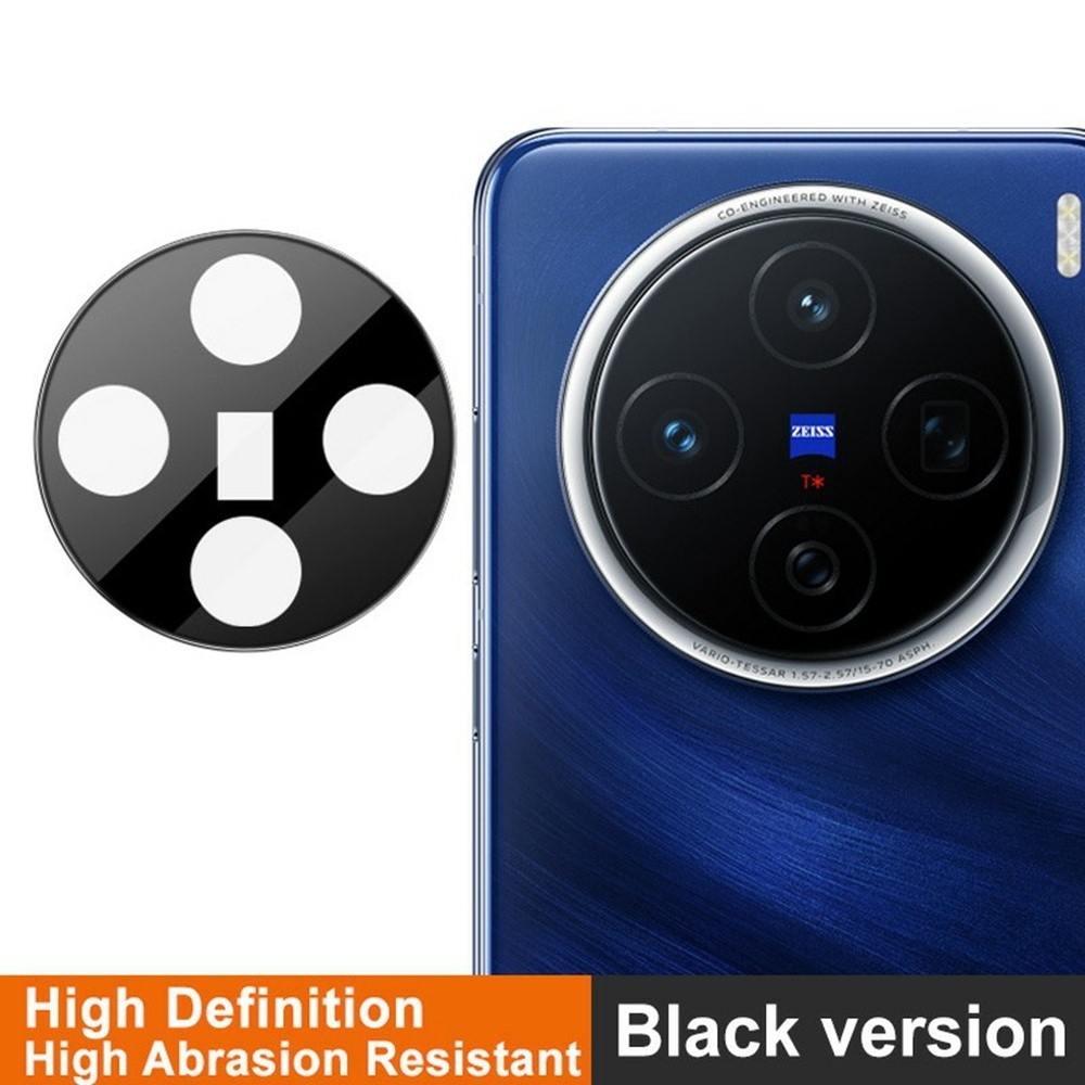 IMK kamera lencse üveg a Vivo X200 5G fényképezőgépen - fekete