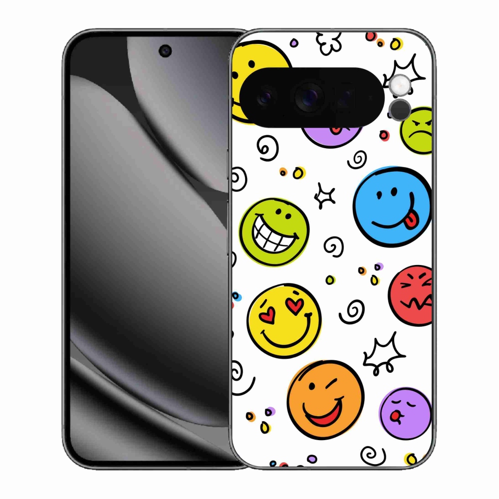 Zselés borítás mmCase a Google Pixel 10 Pro XL-hez - smiley-k