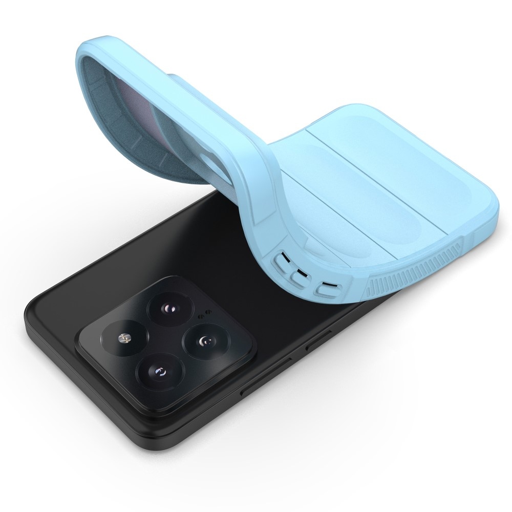 Rugg tartós zselés tok Xiaomi 14 - világoskék színben