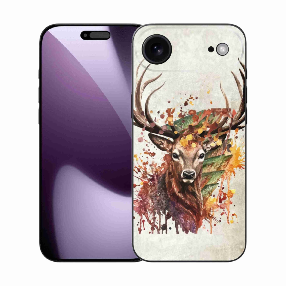 Zselés borítás mmCase iPhone 17 Air készülékhez - szarvas 1
