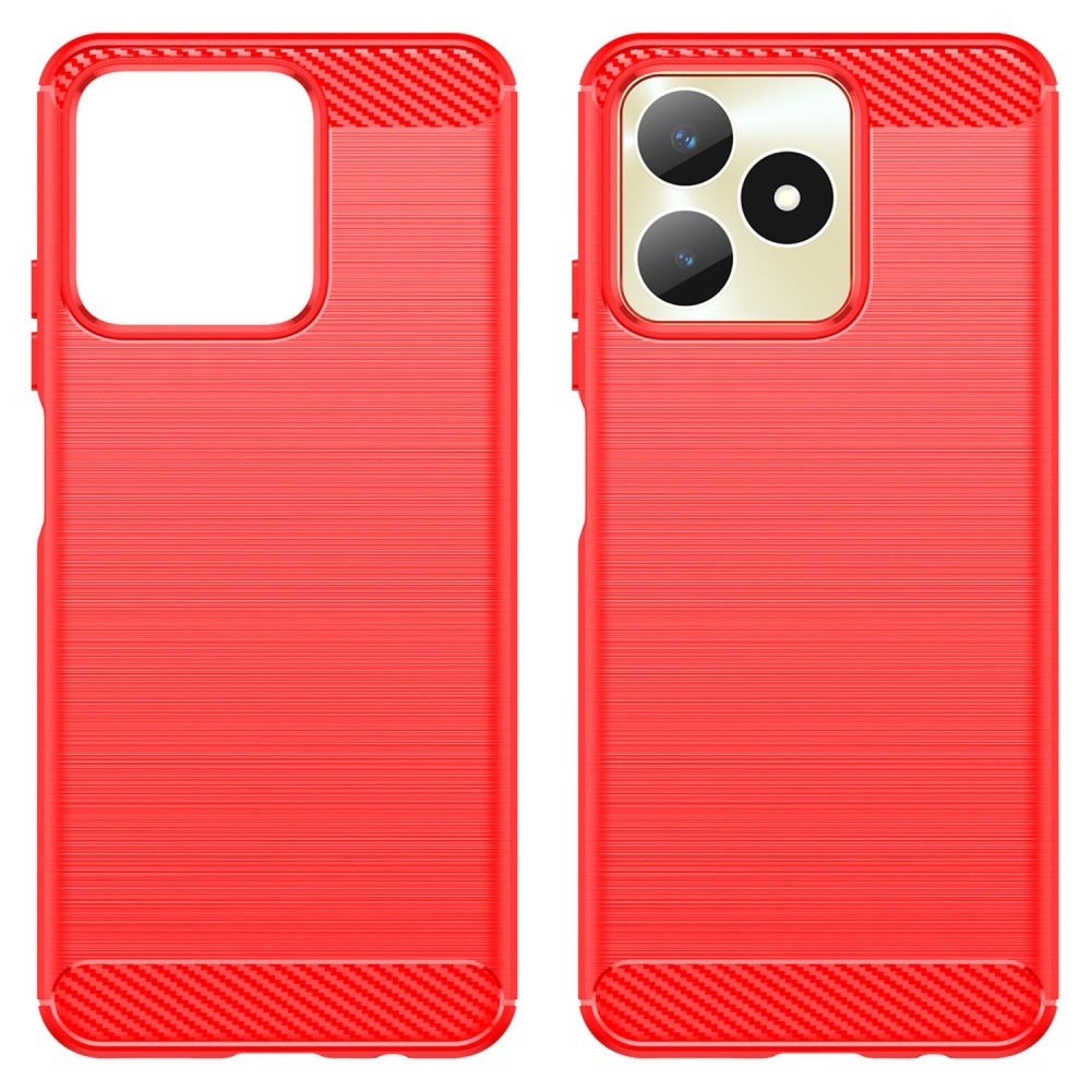 Szénálló zselés tok a Realme C51/C53 készülékhez - piros