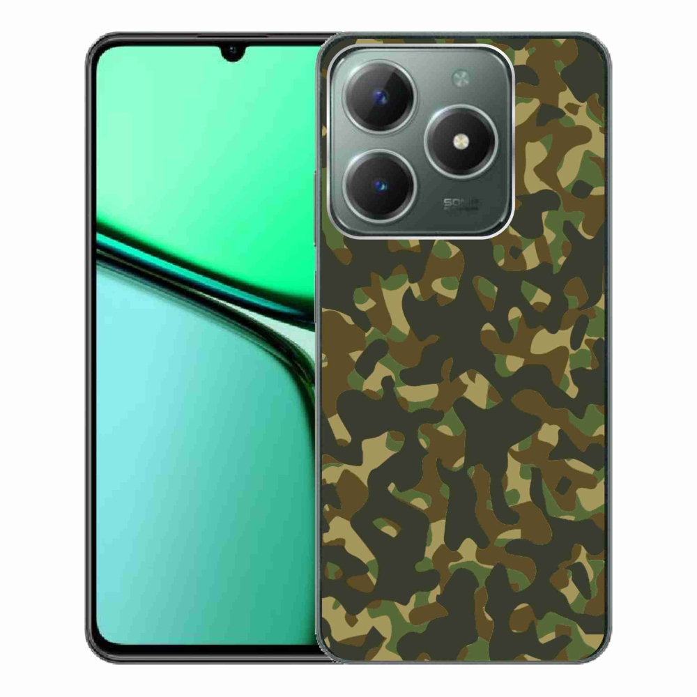 Zselés borítás mmCase a Realme C61 készülékhez - álcázó minta 1