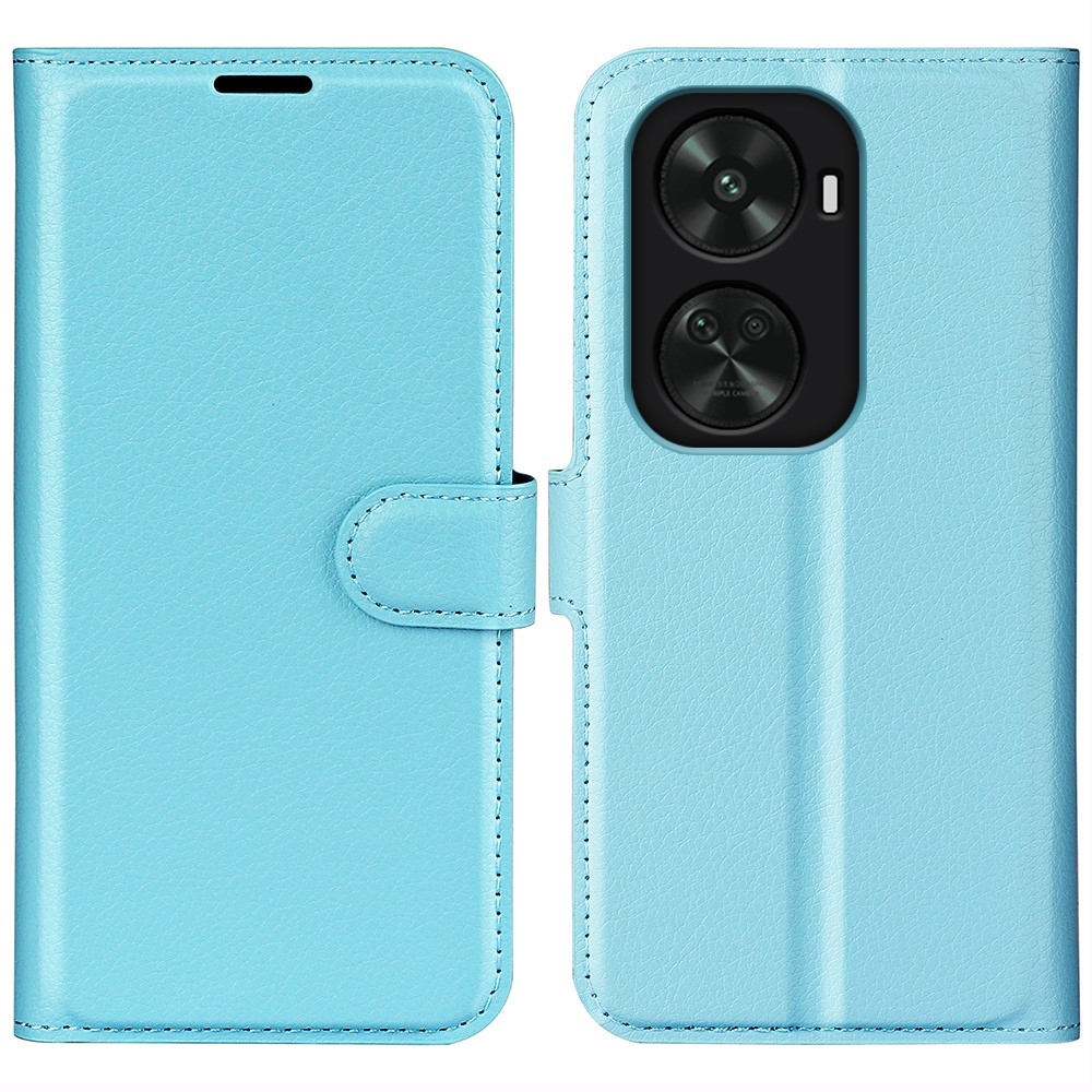 Litchi könyv tok Huawei Nova 12 SE-hez - kék