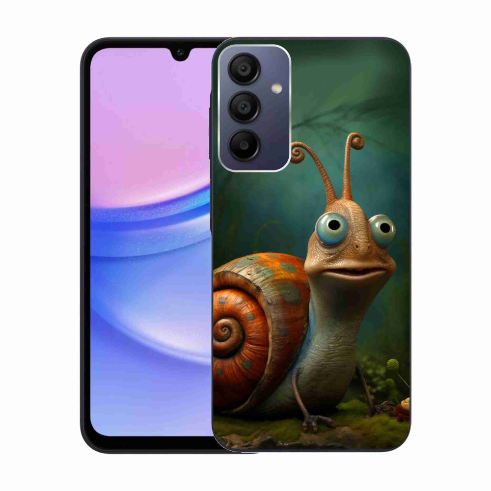 Zselés borítás mmCase Samsung Galaxy A15 4G/5G - csiga