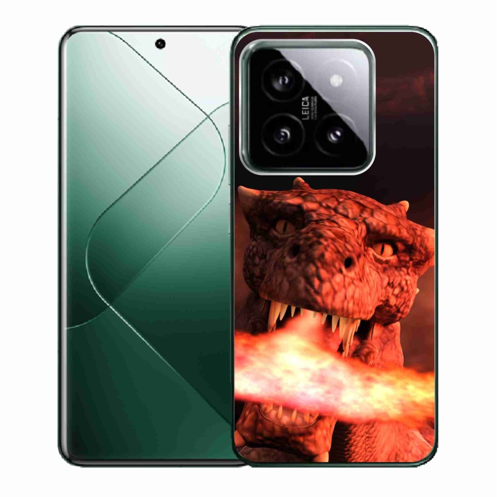 Gél borítás mmCase a Xiaomi 14 - sárkányhoz