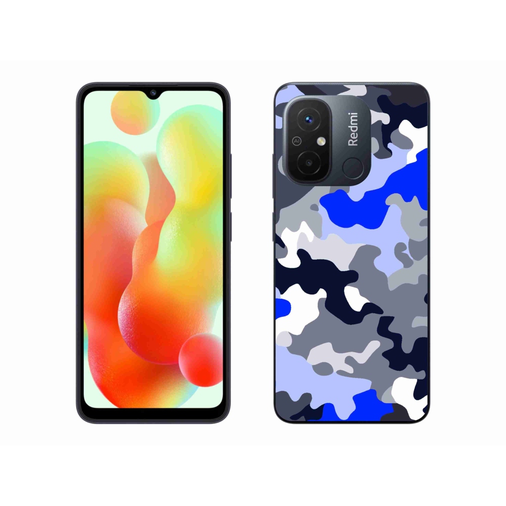 Gél borítás mmCase a Xiaomi Redmi 12C-hez - terepszínű minta 8