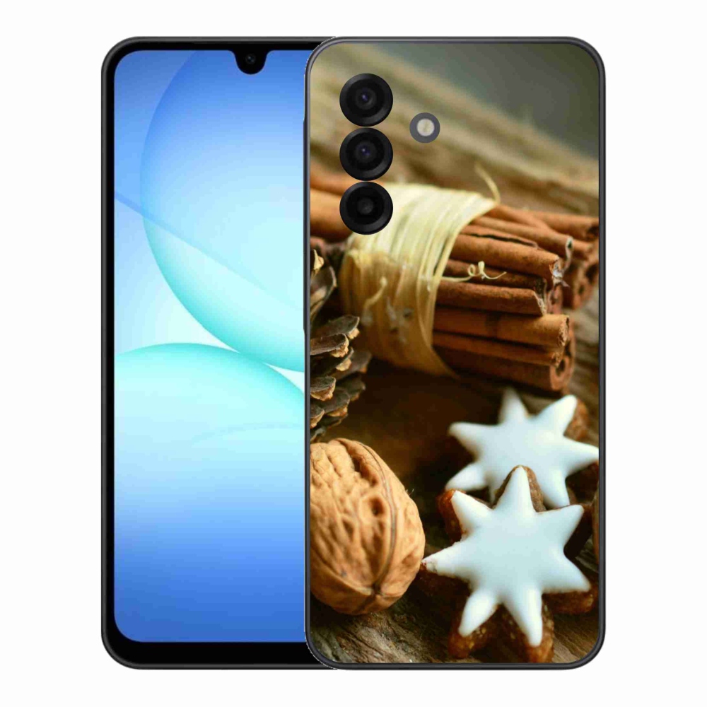 Gél borítás mmCase Samsung Galaxy A17 4G/5G - fahéj és mézeskalács - Samsung Galaxy A17 4G/5G - fahéj és mézeskalács