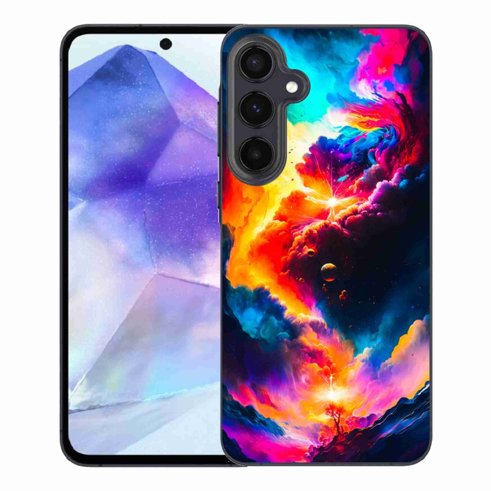 Gél borító mmCase Samsung Galaxy A55 5G - absztrakt motívumhoz