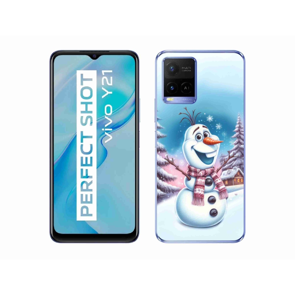 Gél borítás mmCase a Vivo Y21/Y21s/Y33s készülékhez - Ice Kingdom