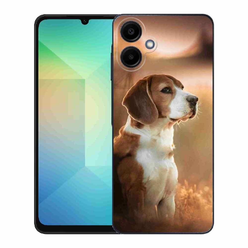 Gél védőburkolat mmCase Samsung Galaxy A06 4G - bézs színben