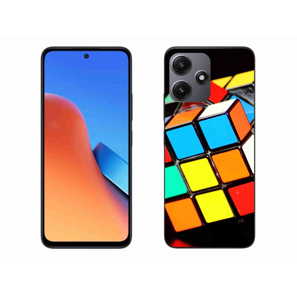 Gél tok mmCase a Xiaomi Redmi 12 5G-hez - Rubik kocka