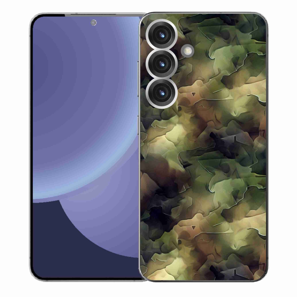 Gél védőhuzat mmCase Samsung Galaxy S25+ készülékhez - terepszínű minta 10