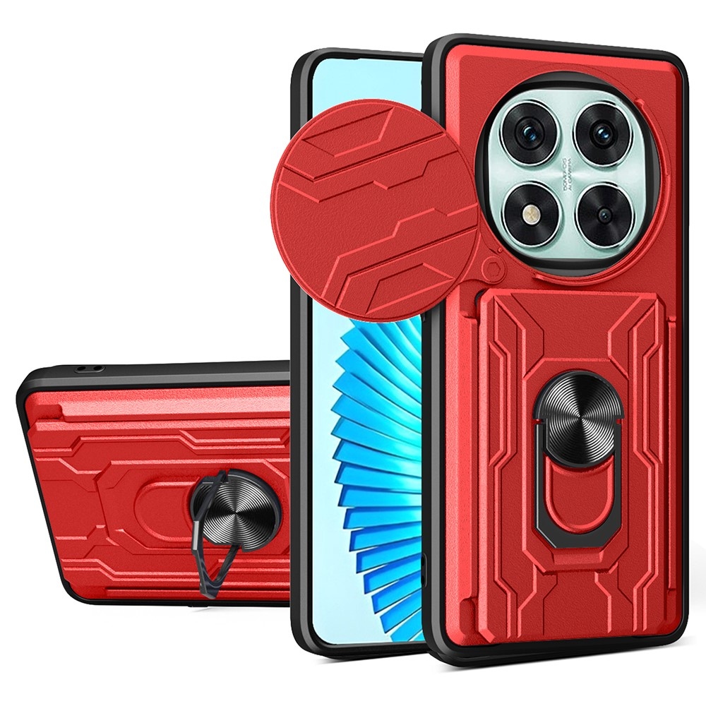 Csúszós, tartós borító Xiaomi Redmi Note 14 Pro 5G/Poco X7 5G - piros