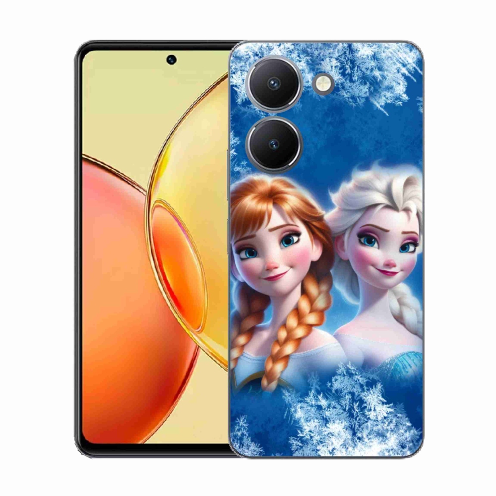 Gél borítás mmCase a Vivo Y36-hoz - Ice Kingdom 2
