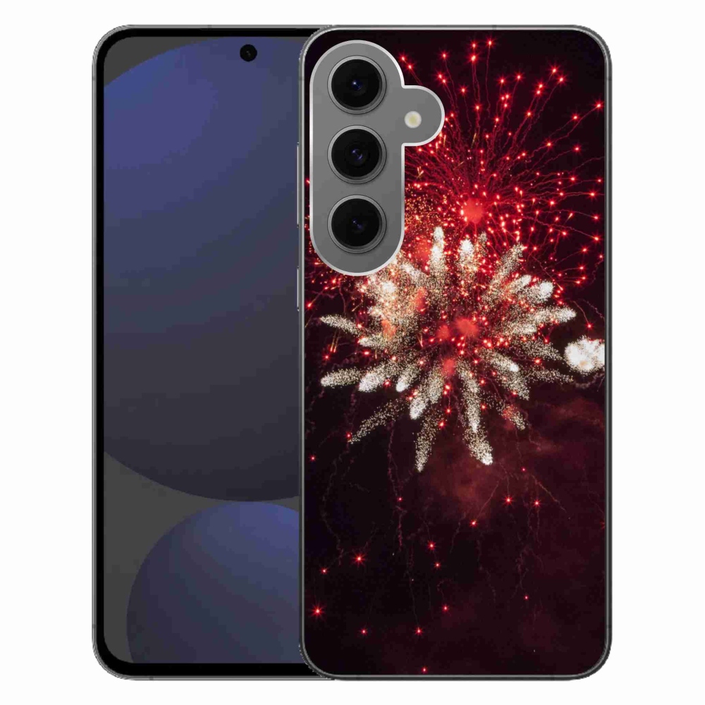 Zselés borítás mmCase Samsung Galaxy S24 FE - tűzijáték