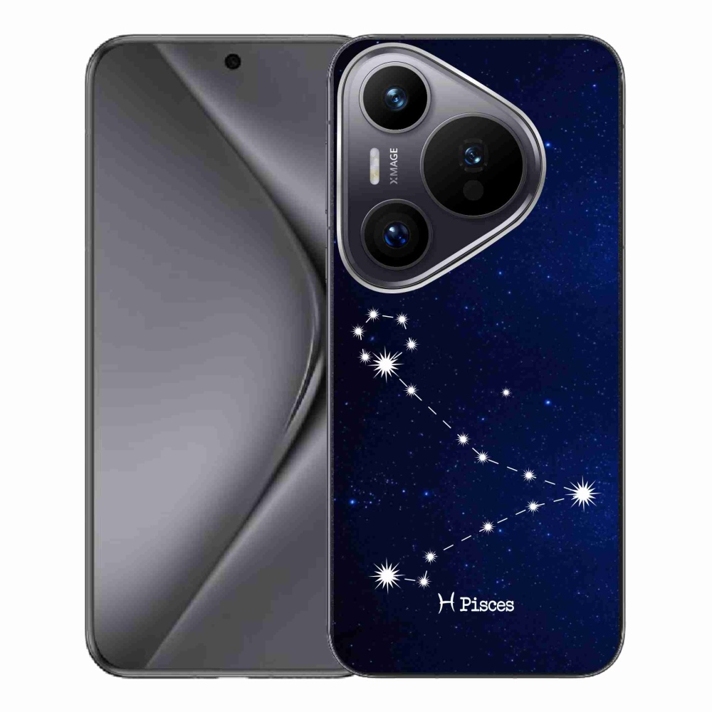 Gél borítás mmCase a Huawei Pura 70 Pro számára - csillagkép Halak