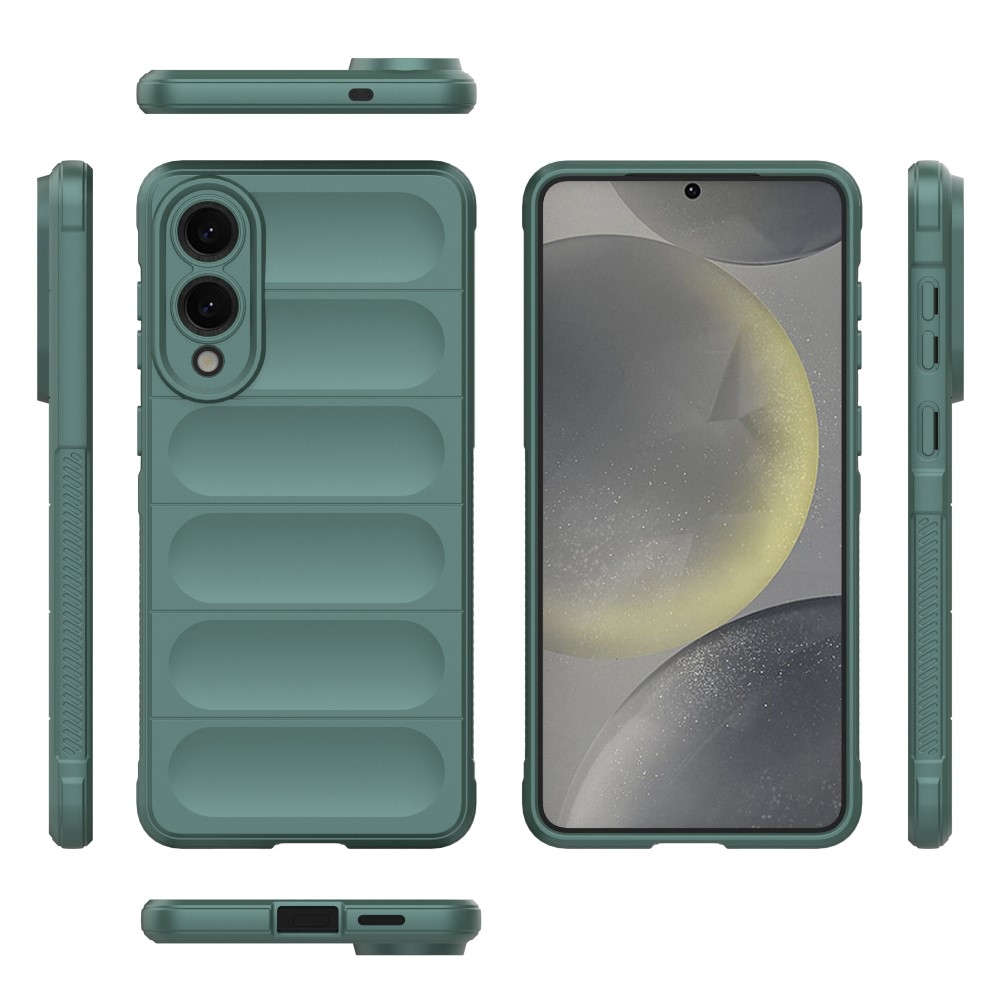 Rugg tartós zselés tok Samsung Galaxy S25 Edge készülékhez - zöld