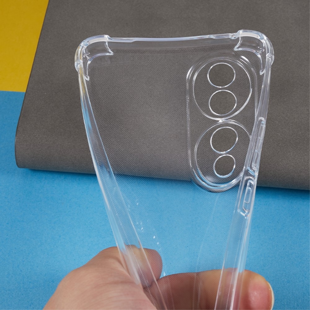 Átlátszó zselés tok megerősített sarkokkal Honor 90 - átlátszó