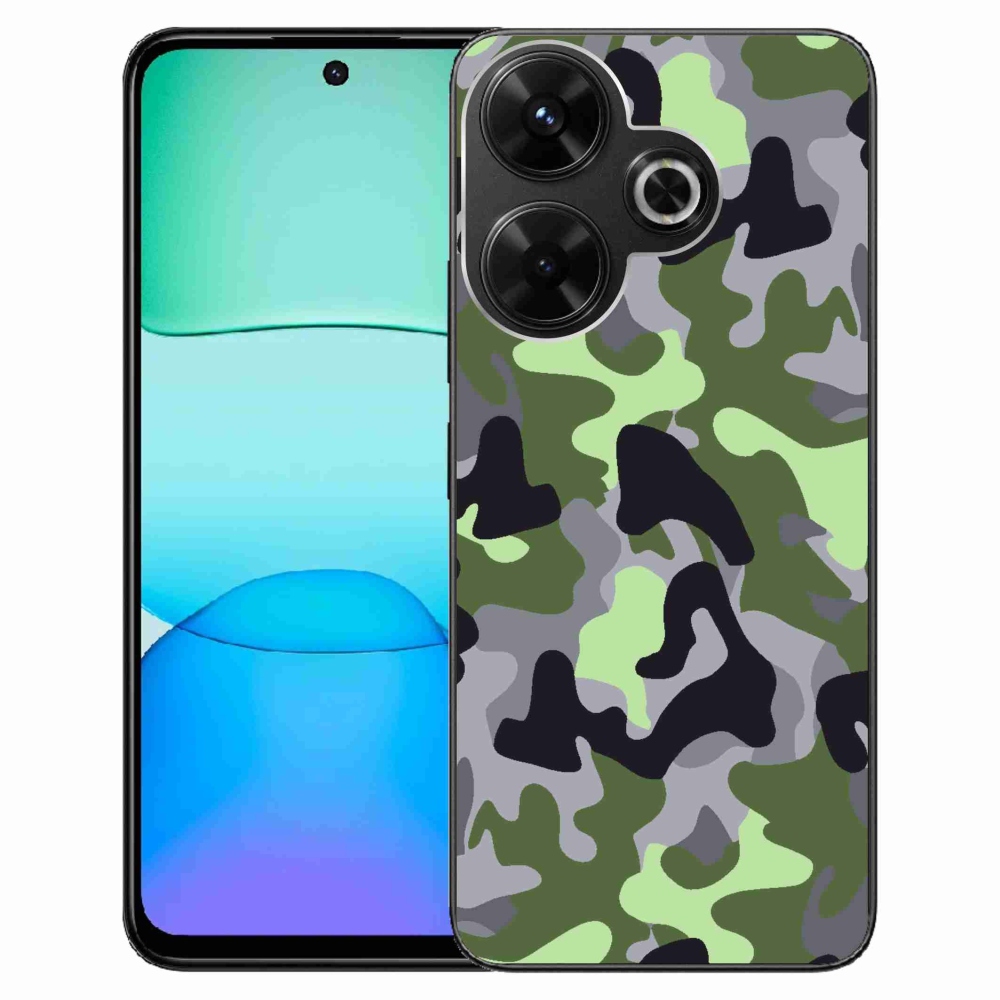 Gél borítás mmCase a Xiaomi Redmi 13 4G/Poco M6 4G - terepszínű mintázat 7