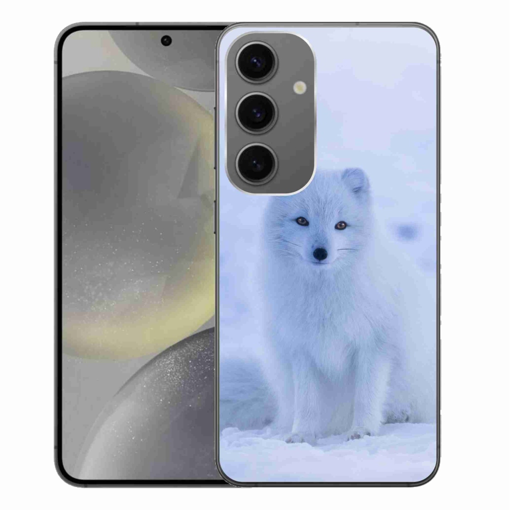 Gél védőhuzat mmCase Samsung Galaxy S24+ készülékhez - polár róka