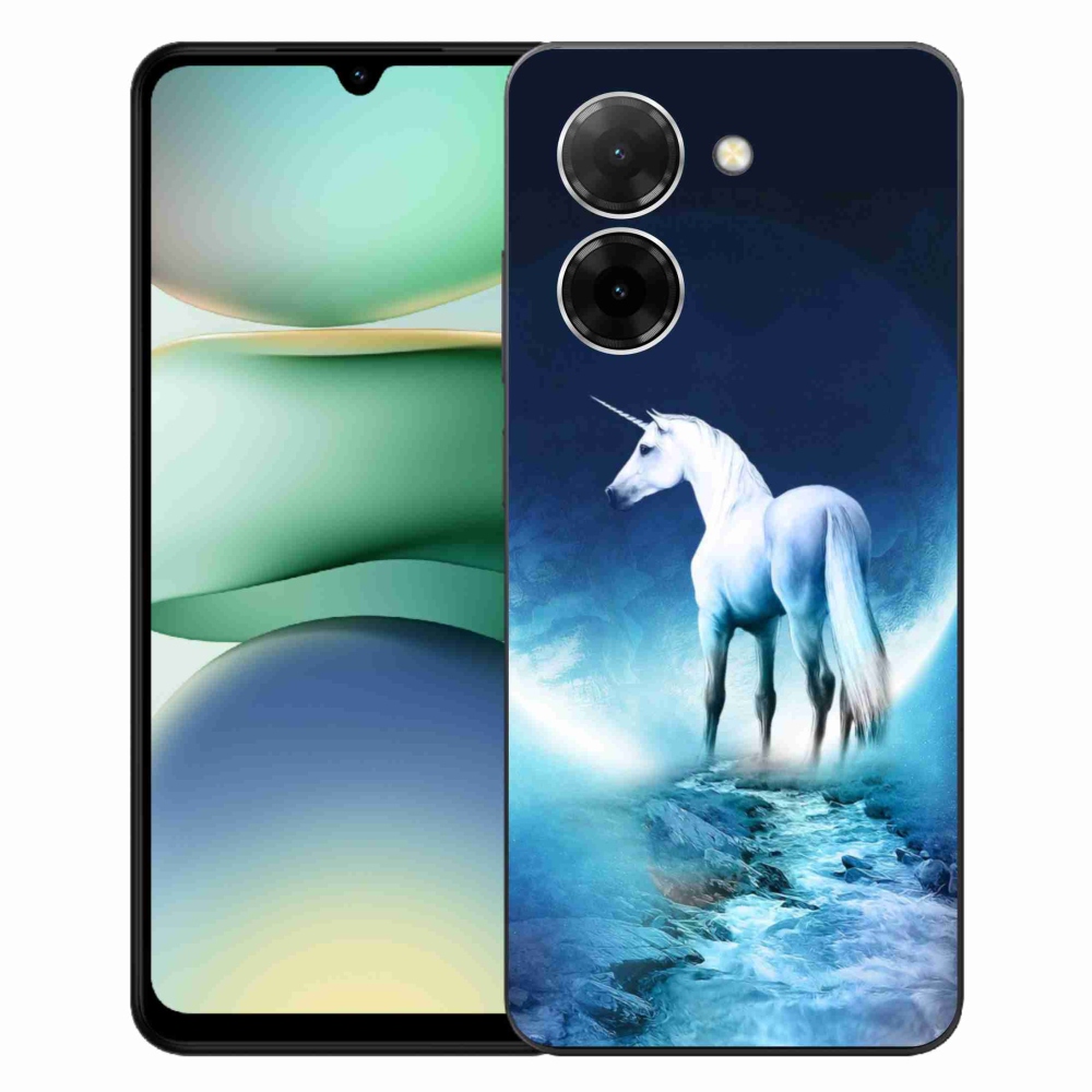 Gél borítás mmCase a Xiaomi Redmi A5 (171.7x77.8x8.3mm) - fehér egyszarvúhoz