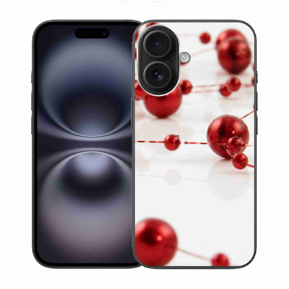 Gél borítás mmCase iPhone 16 készülékhez - Karácsonyi lánc