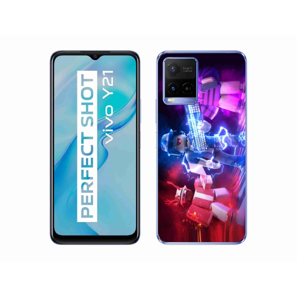 Zselés borítás mmCase a Vivo Y21/Y21s/Y33s készülékhez - roblox