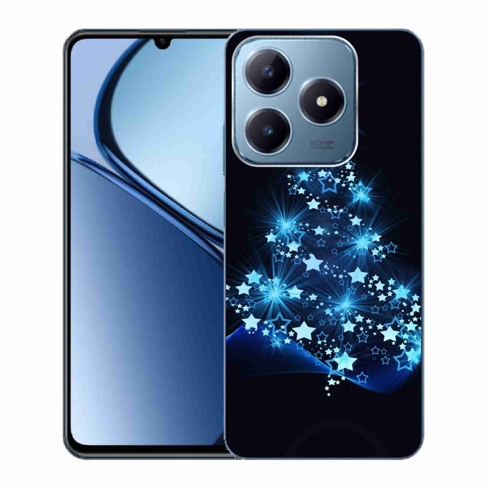 Gél borítás mmCase a Realme C63 készülékhez - karácsonyfa