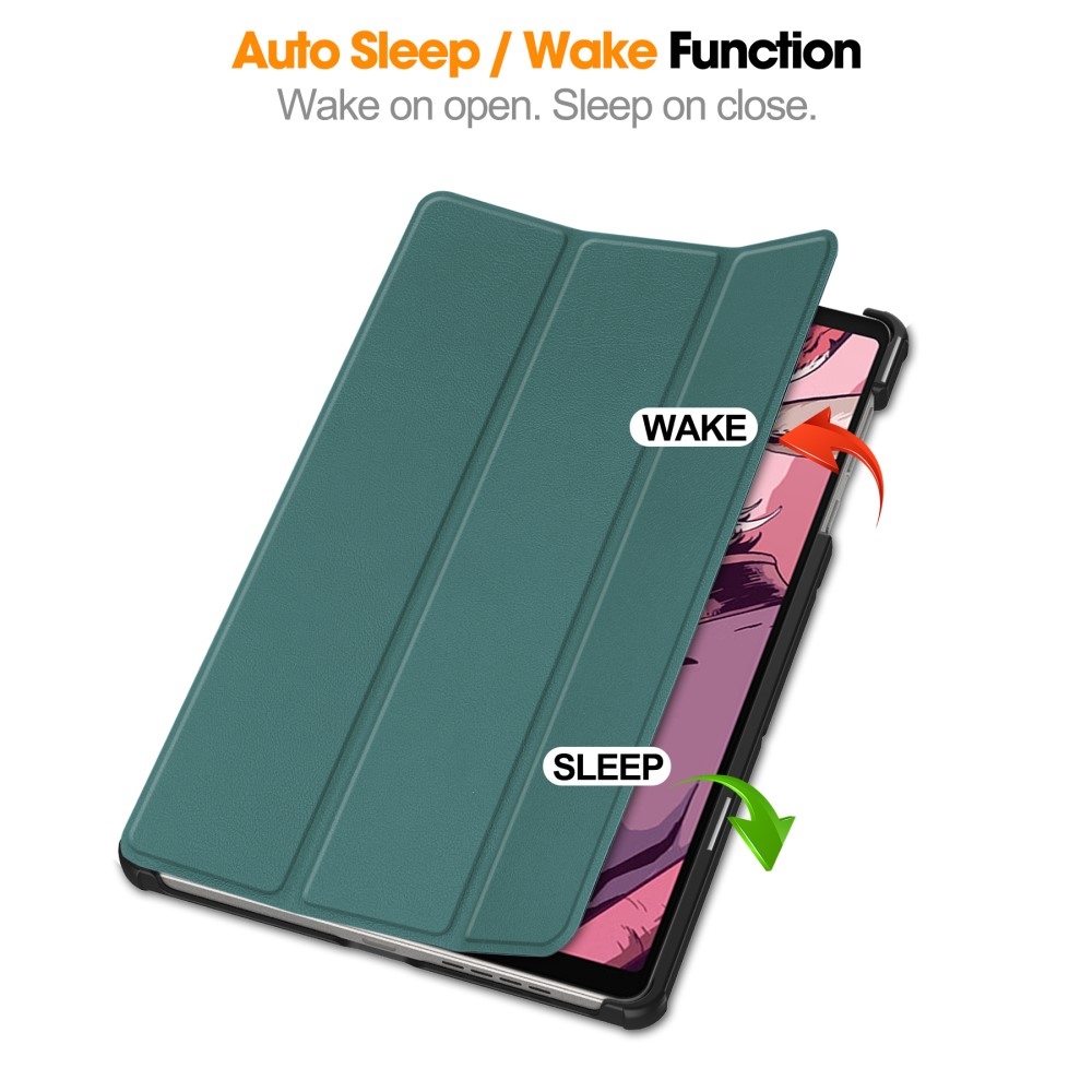 Cases okos záró tok Lenovo Legion Tab 8.8 (2. Gen.) táblagéphez - zöld