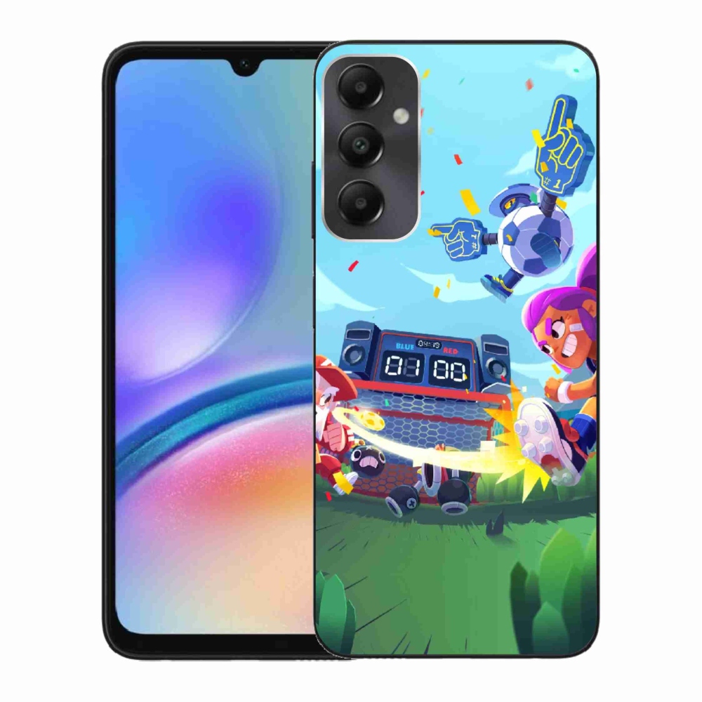 Gél borítás mmCase Samsung Galaxy A05s készülékhez - verekedős csillagok 1