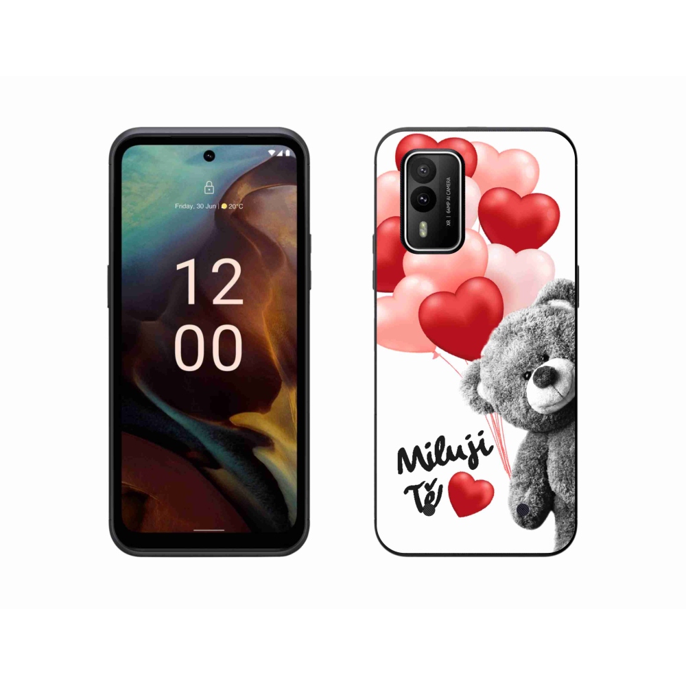 Zselés borítás mmCase a Nokia XR21 készülékhez - Szeretlek