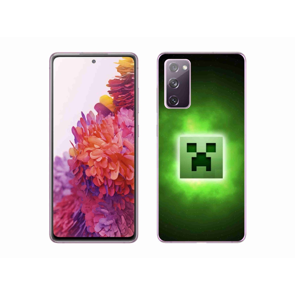 Zselés borítás mmCase Samsung Galaxy S20 FE készülékhez - minecraft