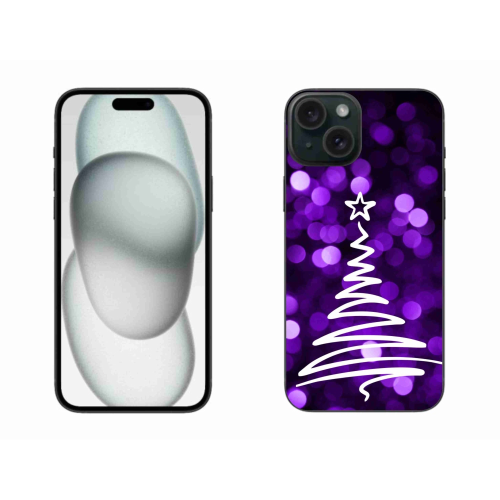 Zselés borítás mmCase iPhone 15 Plus készülékhez - fa