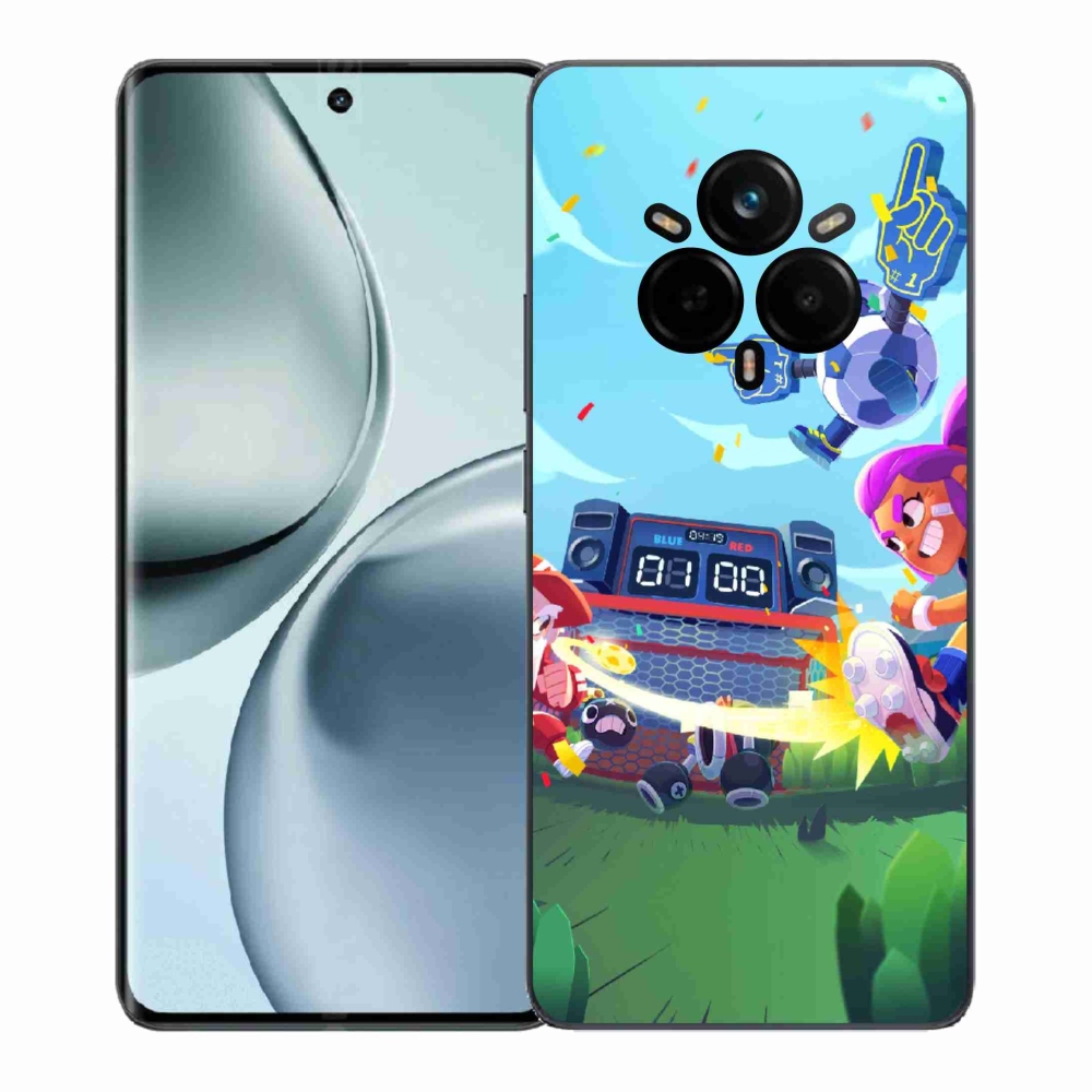 Gél borítás mmCase a Realme 14 Pro+ 5G-hez - verekedős csillagok 1