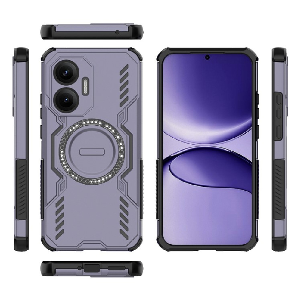 Üreges tartós burkolat MagSafe-rel a Xiaomi Poco F7 5G-n - lila