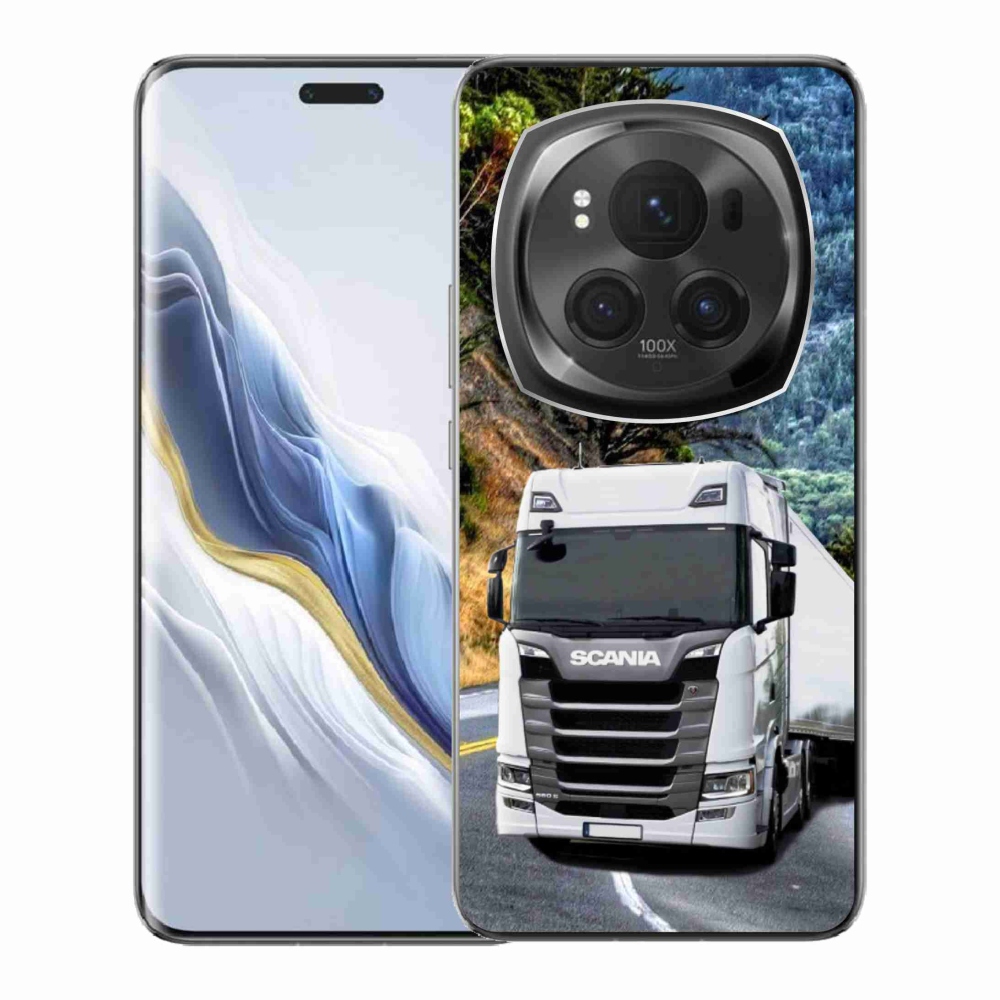 Zselés borítás mmCase a Honor Magic 6 Pro 5G készülékhez - teherautó 1