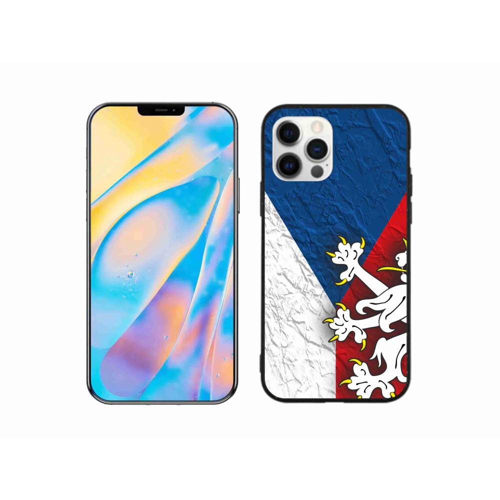 Zselés borítás mmCase iPhone 12 készülékhez - cseh zászló 1
