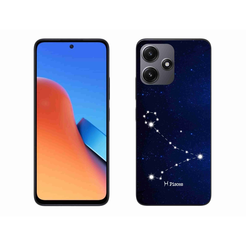 Gél borító mmCase a Xiaomi Redmi 12 5G számára - csillagkép Halak