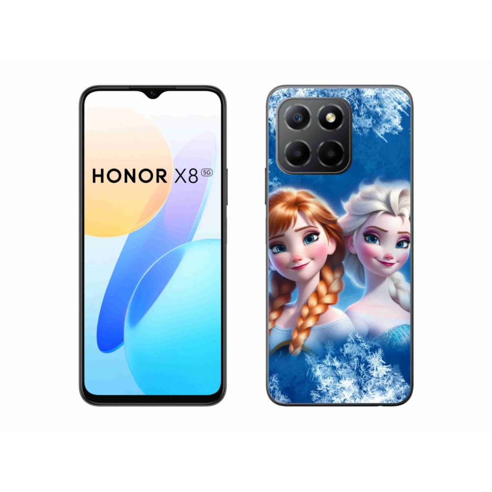 Gél borítás mmCase a Honor X8 5G/Honor 70 Lite 5G számára - Ice Kingdom 2