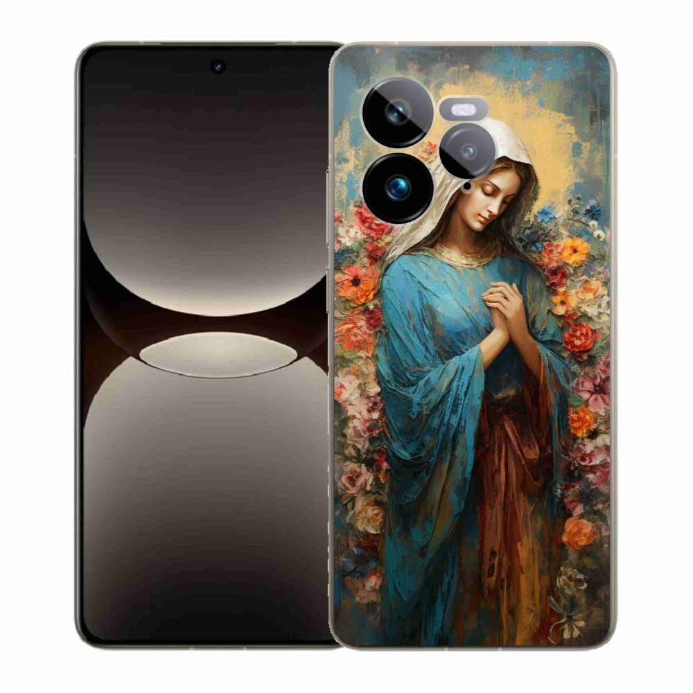 Gél borítás mmCase a Realme GT 7 Pro 5G-n - szent nő