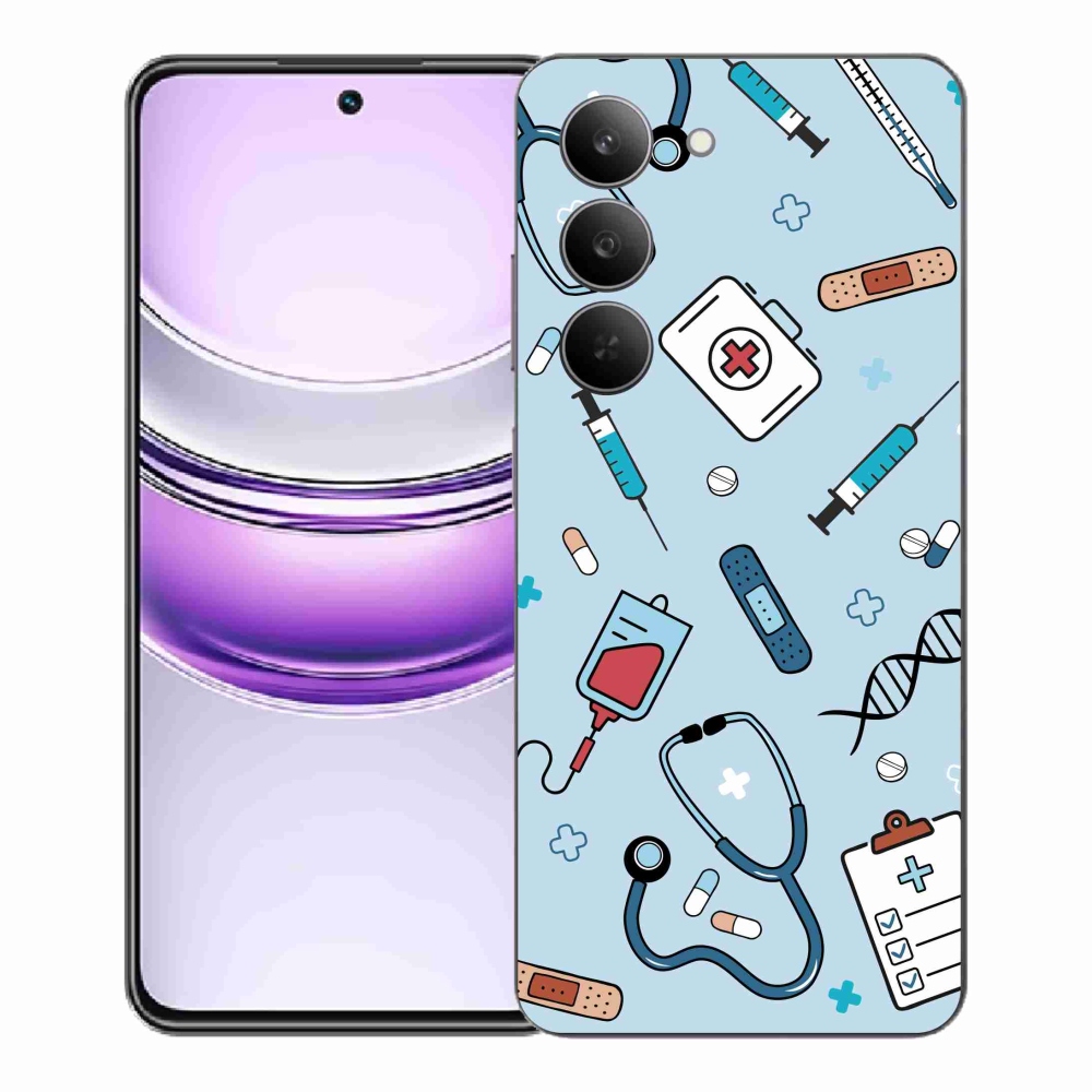 Zselés borítás mmCase a Realme 14x 5G készülékhez - Egészségügy 1