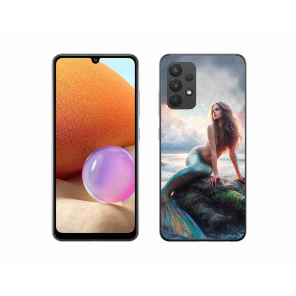 Zselés borítás mmCase Samsung Galaxy A32 4G - sellő