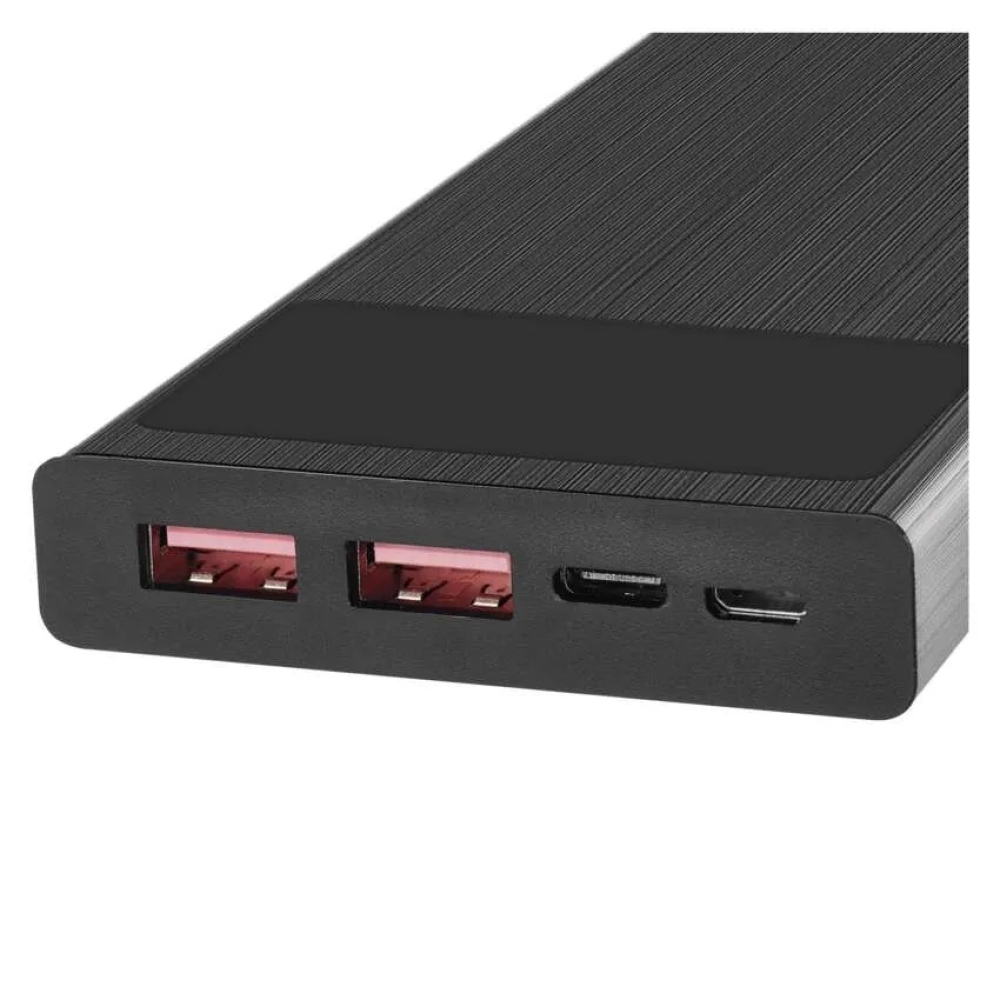 Powerbank EMOS BetaQ 10, 10 000 mAh, 22,5 W - fekete