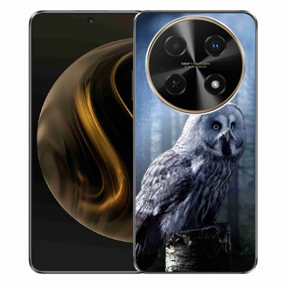 Gél borítás mmCase a Huawei Nova 12i készülékhez - bagoly