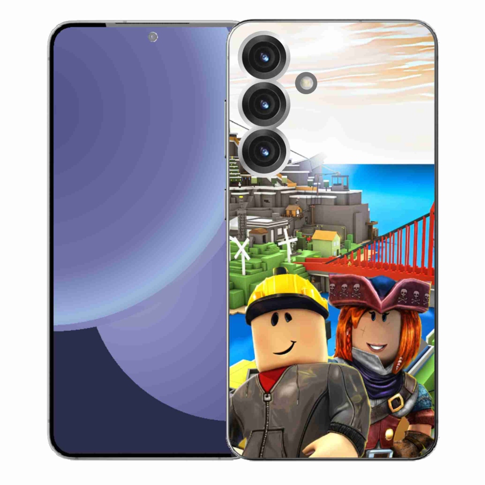 Zselés borítás mmCase Samsung Galaxy S25+ készülékhez - roblox 1
